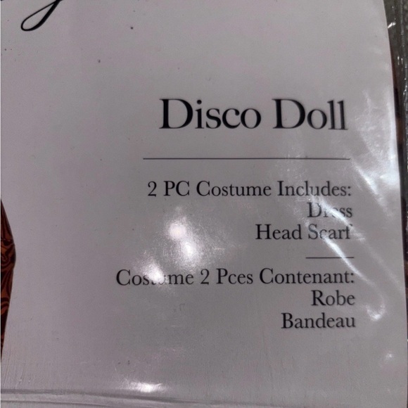 Leg Avenue DISCO DOLL Size Small Halloween Costume NEW - Picture 3 of 4